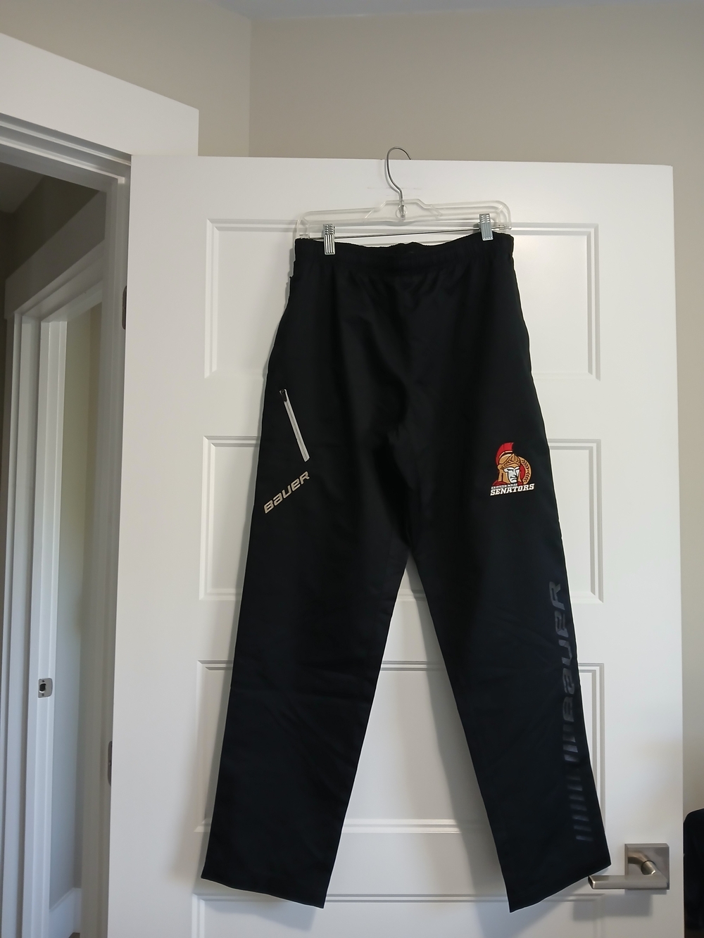 Bauer Men’s Black Ottawa Senators Lightweight Pants Sz Small